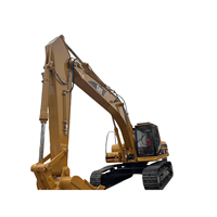 Excavatrice sur chenilles hydraulique CAT 325BL d'occasion, faible nombre d'heures de travail, bon état, pelleuse d'occasion à vendre