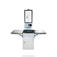Système de carte en libre-service à écran tactile Scanner de codes à barres pour machine Système de point de vente tout-en-un