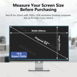 ฟิล์มป้องกันแสงสีฟ้า<span class=keywords><strong>คอม</strong></span>พิวเตอร์พีซีอุปกรณ์ป้องกันหน้าจอ21.5<span class=keywords><strong>นิ้ว</strong></span>ใสใสโปร่งแสง16:9จัดส่งรวดเร็วปกป้องดวงตาในการทำงาน - Product Image 2