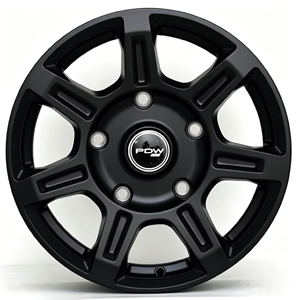 ล้ออะลูมิเนียมสำหรับรถยนต์ Quanshun Fushun Datong V90 Jiangling รุ่นขับเคลื่อนด้วยตัวเอง PDW ขนาด 6.0J 10 ET 130 มม. PCD - Product Image 4