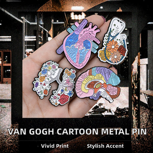 Vitrina de Aleación de Zinc para Colección de Pins de Anime, Diseño Moderno y Antiguo, Presentación de <span class=keywords><strong>Serie</strong></span> <span class=keywords><strong>Completa</strong></span> - Product Image 2