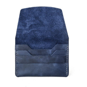 Porte-cartes en cuir de style rétro, personnalisable, porte-cartes de visite créatif avec cordon, simple et élégant. - Product Image 4