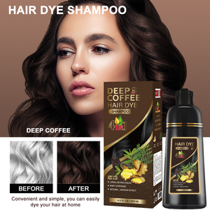 แชมพูย้อมผมออร์แกนิคจีน 500 มล. <span class=keywords><strong>3</strong></span>-in-1 ปิดผมขาวเร็ว แชมพูย้อมผมดำ ครีมย้อมผมสำหรับผมหงอก - Product Image 2