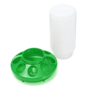 Kit de Comedero y Bebedero <span class=keywords><strong>para</strong></span> Pollitos YZB, Juego de Recipientes de Plástico <span class=keywords><strong>para</strong></span> Aves de Corral, <span class=keywords><strong>Pollos</strong></span>, Patos, Palomas, Codornices y Pájaros - Product Image 4