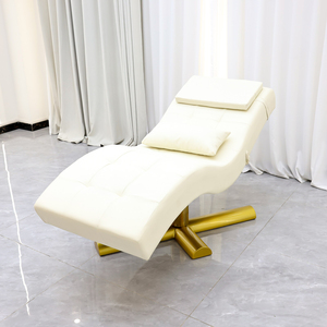 New Design Widened Thick Sponge Cosmetology Bed Rust Resistant Steel Frame Multi-angle Recline Body Massage <b>Table</b> - Product Image 5
