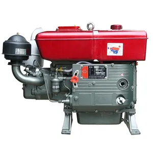 18 HP hand-operated single-cylinder water-cooled agricultural diesel engine tractor propeller engine