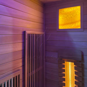 Hachillspa Modern Cedro Única Pessoa Infravermelho Sauna Cabine Madeira Maciça Far Red Light Therapy Room Opção Personalizada - Product Image 4
