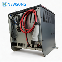 Chargeur de batterie intelligent de voiture de véhicule d'énergie nouvelle boîte carrée automatique intelligente portative 72v