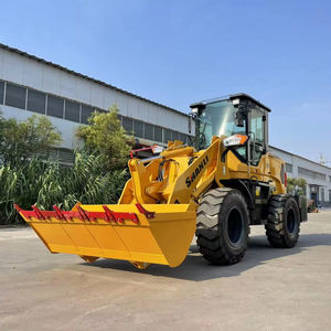 小型4x4ディーゼルWeichaiエンジンミニフロントローダーホイールローダーバックホーショベル高負荷モーメント75KW - Product Image 1