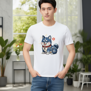 T-Shirt Unisex 210GSM 100% Cotone, Maglietta Casual Traspirante e Resistente per Uomo - Product Image 3