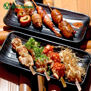 Tusuk sate dayung tepo bambu dengan Logo kustom untuk presentasi makanan dan pencitraan ramah lingkungan - Product Image 6