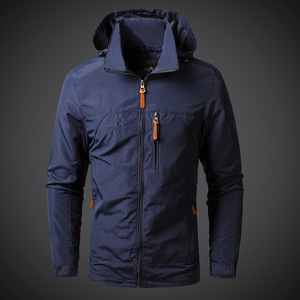 Chaqueta <span class=keywords><strong>de</strong></span> invierno para hombre, chaqueta <span class=keywords><strong>de</strong></span> tormenta bordada fina <span class=keywords><strong>de</strong></span> una sola capa, <span class=keywords><strong>tipo</strong></span> chaqueta deportiva para montañismo duro para hombre - Product Image 6