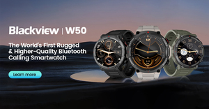 นาฬิกาสมาร์ทวอทช์ Blackview W50 รุ่นทนทาน แบตเตอรี่ 370mAh กันน้ำ - Product Image 5