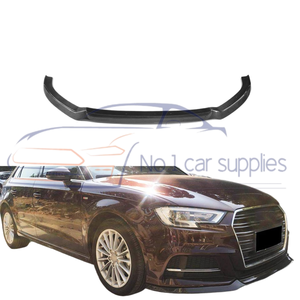 Lèvre de pare-chocs avant en fibre de carbone de haute qualité pour <span class=keywords><strong>A3</strong></span> <span class=keywords><strong>S</strong></span> <span class=keywords><strong>Line</strong></span> S3 Hatchback 2017-2018 - Product Image 4