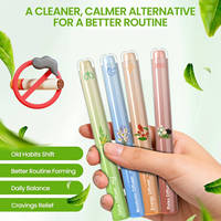 Inhalador de Aromas con Extracto Concentrado de Hierbas 100% Naturales, Difusor de Verbasco para Limpiar los Pulmones y Respirar Mejor, Puffi Air, 600 Usos