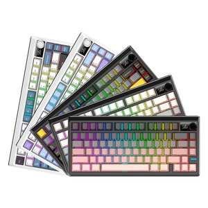 Wireless BT 3-mode mechanical <b>keyboard</b>, linear axis, hot-swappable customizable gaming and office <b>keyboard</b> - Product Image 1