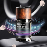 Véritable parfum voiture diffuseur aromatique Style logo personnalisé voiture diffuseur de parfum bouteille vide huile essentielle diffuseur bouteille pour voiture