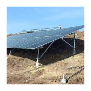 15kw 20kw 30kw système de panneau solaire commercial montage au sol Aquafarm système d'énergie solaire hors réseau