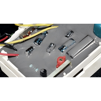 Composé de scellement en silicone bicomposant 2K thermoconducteur, rapport de mélange 1:1, colle AB autonivelante ignifuge pour emballage