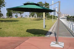 Parasol de jardin moderne de grande taille, personnalisé pour restaurant, parasol de table extérieur, villa, piscine, parc, salle de sport, mobilier d'hôtel - Product Image 5