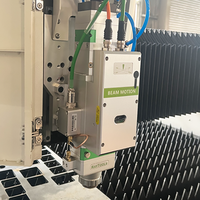 Découpeuse laser à fibre 5x10 avec couvercle entièrement fermé pour métal