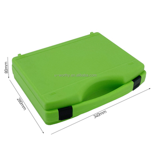 340x280x80 mét Trung Quốc nhà sản xuất giá cả cạnh tranh mùi bằng chứng chống sốc bọt bên trong cứng màu xanh lá cây <span class=keywords><strong>PP</strong></span> nhựa vali hộp công cụ - Product Image 1