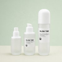 Botol Krim Esens Wajah Matte White Cap 20g 50g, Stoples Kaca Frosted 30ml 40ml 60ml 100ml 120ml, Botol Semprot dan Pompa Lotion