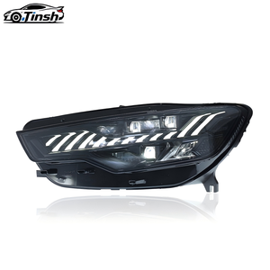 2012-2015 C7 A6 Audi สไตล์ RS อัพเกรดไฟหน้า LED ประกอบสัญญาณเลี้ยวตามลำดับ - Product Image 5
