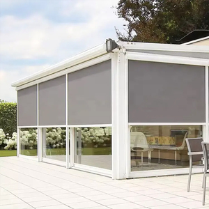 Motorized Waterproof Windproof Outdoor Roller <strong>Blinds</strong> Outdoor Patio Balcony <strong>Blinds</strong> Retractable Screen Outdoor <strong>Blind</strong> - Product Image 5