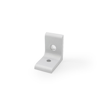 Chine 4040 et 3030 aluminium L forme 2 trous Lite Transition support d'angle intérieur pour profilé en aluminium anodisé L support #6007