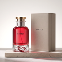 Boîte cadeau rigide personnalisée avec couvercle et base pour flacon de parfum cylindrique et rectangulaire en verre, insert en mousse EVA avec logo personnalisé, OEM