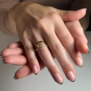<span class=keywords><strong>Uñas</strong></span> Acrílicas Artificiales al por Mayor Personalizadas, Estilo Bailarina Francesa, Coffin, Almond, Square, Medium, Heart, Pearl Tip, <span class=keywords><strong>para</strong></span> Manicura - Product Image 2