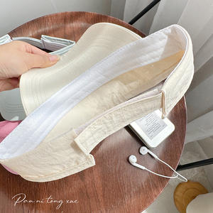 Gorra con visera para niños, sombrilla ligera, sombrero unisex transpirable de verano, ala plana, fibra de poliéster - Product Image 4