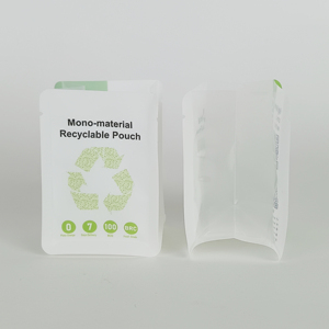 ถุงพีอี/พีอีรีไซเคิลได้ถุงบรรจุเมล็ดกาแฟถั่วถุงด้านล่างโปร่งใส - Product Image 2