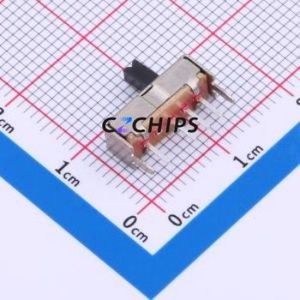 HX SS13D07VG4 Slide Switch Through hole Component (THT) Switch Single Pole Three Throw Rectangle Pin Header PC Pin 12.7mm - Product Image 2