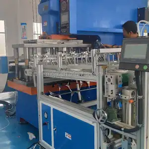 J&Y From China Auto Box Packed Machine Metal Sheet Hole Making Machine Aluminum Foil Food Container Machine