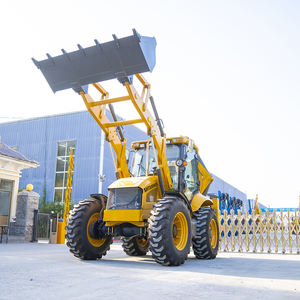 Chargeuses-pelleteuses diesel 4x4 bon marché Retroexcavadora <span class=keywords><strong>Tracteur</strong></span> agricole pelleteuses à vendre - Product Image 2