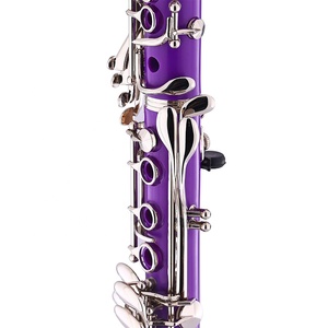 <span class=keywords><strong>Clarinete</strong></span> Morado de Resina ABS de 17 Teclas Seasound Factory OEM JYCL301PU, Cuerpo de Plástico Económico con Tono BB - Product Image 4
