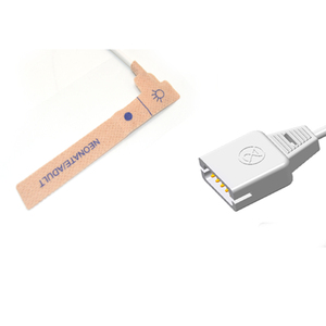 Capteur SpO2 jetable pour nourrissons Mindray Datascope SI09T-07 EOS, câble PVC désinfectant de 0,9 m, consommables médicaux - Product Image 6