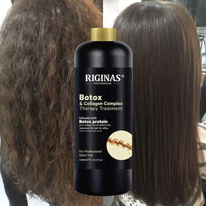 Riginas Label pribadi <span class=keywords><strong>Karatin</strong></span>, pelurus dan penguat perawatan rambut kolagen untuk botol 500ml - Product Image 6