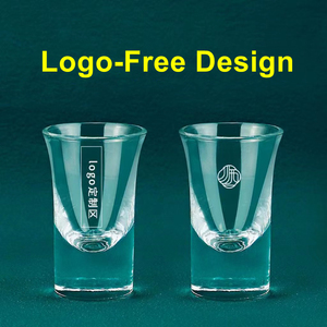 Vaso de chupito de alta calidad con logotipo personalizado, base gruesa tipo bala, capacidad de 15 ml y 30 ml - Product Image 6