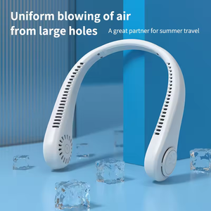 Ventilador de Cuello Recargable, Mini Ventilador Personal Portátil, Manos Libres, para Viajes de Verano al Aire Libre, Bajo Precio, Alta Calidad de Fábrica - Product Image 2