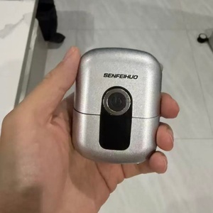 Mini rasoir électrique portable personnalisé avec logo pour hommes, affichage numérique, <span class=keywords><strong>tondeuse</strong></span> à barbe rechargeable pour voyage - Product Image 3