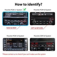 Module décodeur CarPlay sans fil pour Panamera Cayenne Macan 911 PCM 3.1 compatible avec Mirror Link AirPlay Caméra Garantie 1 an