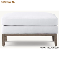 Ensemble de canapés de salon modernes et écologiques en tissu, comprenant un canapé 3 places, un fauteuil et un ottoman, pour la maison, l'hôtel, la villa, la salle à manger