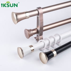 Universal Straight Roman <b>Curtain</b> Rail, suitable for different window sizes and decoration styles, widely used in family and comm - Product Image 6
