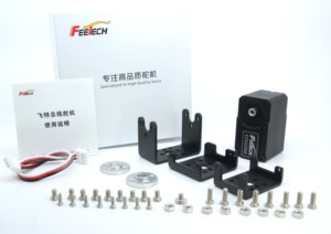 Feetech 12V 50kg bộ mã hóa từ tính trục kép TTL servo sts3250 bánh răng kim loại mô-men xoắn lớn máy ảnh servo - Product Image 6