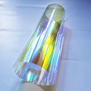 Dikte 2mil Glas Regenboog Dichroic Effect Zelfklevende Film Voor Building En Kantoor