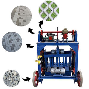 מכונת יציקת בלוקים ולבנים אוטומטית מדגם MechPro MP4-35 עם מתח 220V/380V, הפעלה קלה, רכיבי מסבים וגלגלי שיניים. - Product Image 1