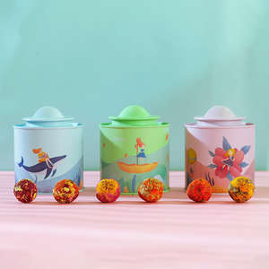 Regalo di <span class=keywords><strong>Natale</strong></span>: Tè Fiorito Biologico Cinese in Palline da 300g, Tè Salutare in Confezione Regalo Personalizzata - Product Image 4